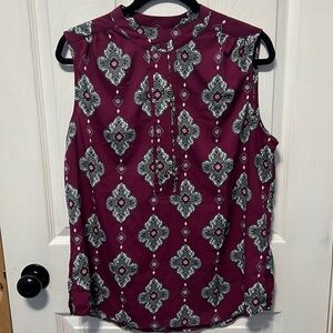 3/$20 banana  republic plum tank large